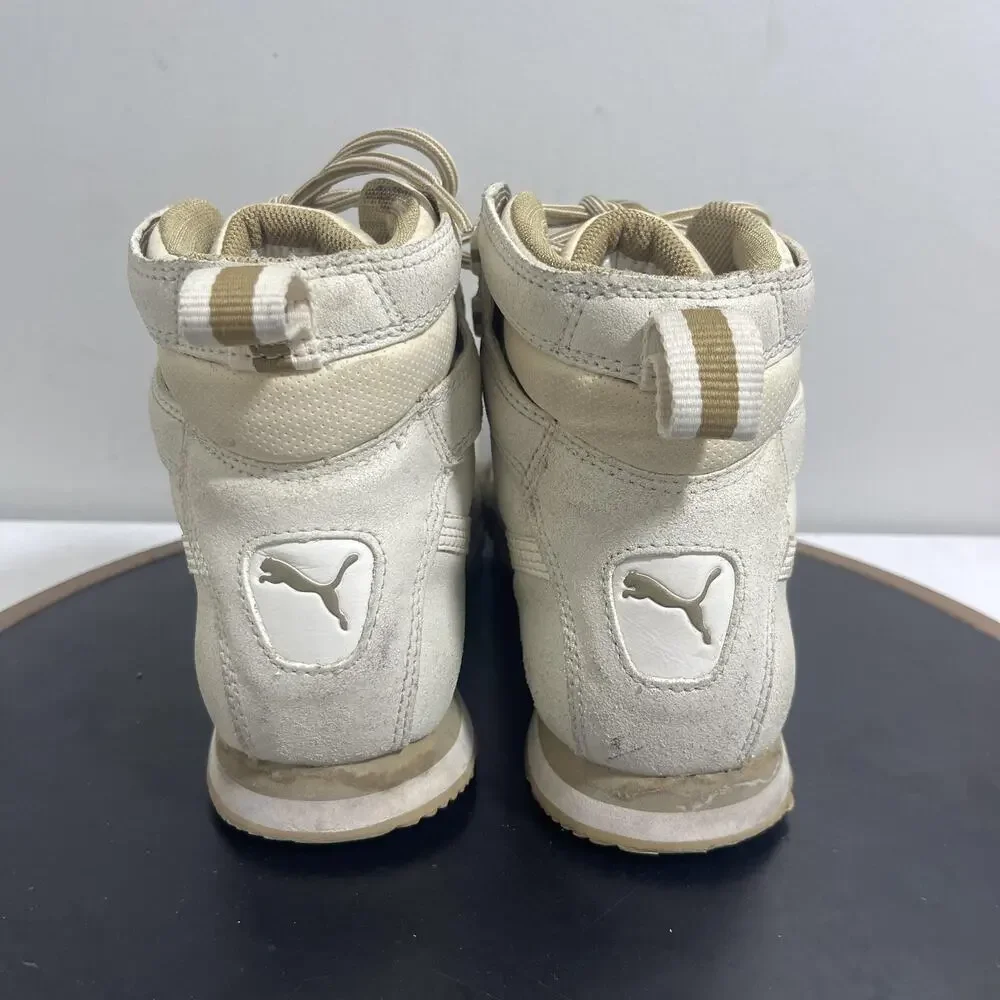Puma Roma Shoes Womens Size 7 High Top Suede‎ Retro 345862-04 Sneakers